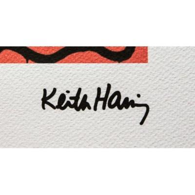 Keith Haring (d'après) sans titre années 1980 2